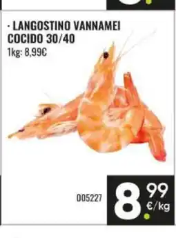 Family Cash Langostino vannamei cocido oferta