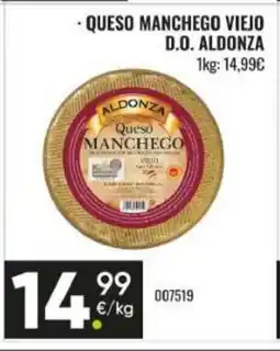 Family Cash Queso manchego viejo d.o. aldonza oferta