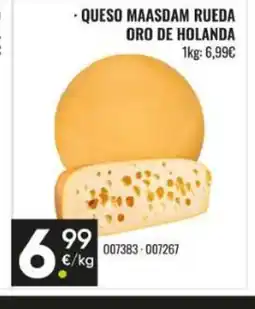 Family Cash Queso maasdam rueda oro de holanda oferta