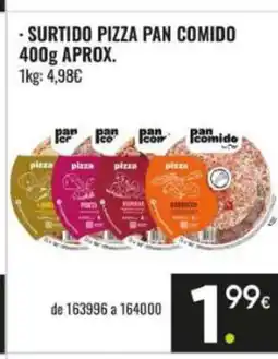 Family Cash Surtido pizza pan comido oferta