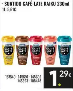 Family Cash KAIKU Surtido café-late oferta