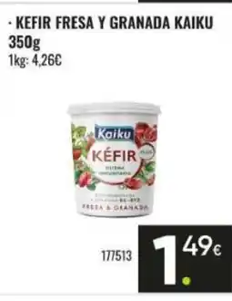 Family Cash KAIKU Kefir fresa y granada oferta