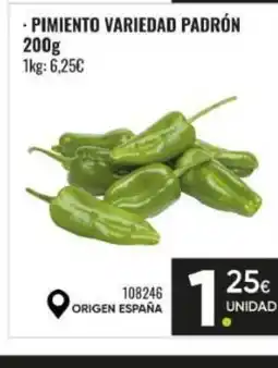 Family Cash Pimiento variedad padrón oferta