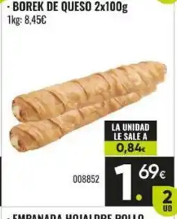 Family Cash Borek de queso oferta