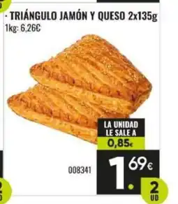 Family Cash Triángulo jamón y queso oferta
