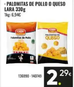 Family Cash LARA Palomitas de pollo o queso oferta