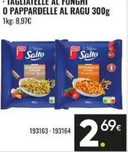 Family Cash Tagliatelle al funghi o pappardelle al ragu oferta