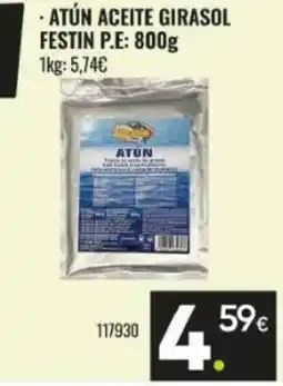 Family Cash Atún aceite girasol festin oferta
