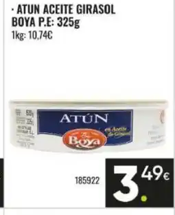 Family Cash BOYA Atun aceite girasol oferta