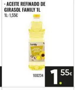 Family Cash FAMILY Aceite refinado de girasol oferta
