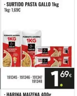Family Cash GALLO Surtido pasta oferta