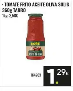 Family Cash SOLIS Tomate frito aceite oliva oferta