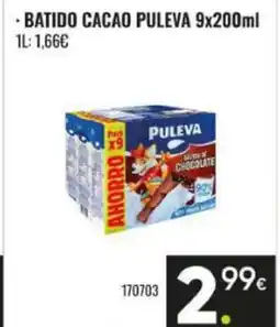 Family Cash PULEVA Batido cacao oferta