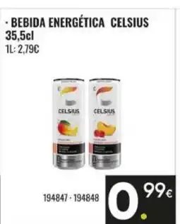 Family Cash CELSIUS Bebida energética oferta
