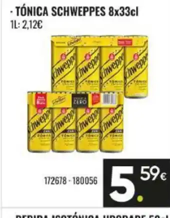 Family Cash SCHWEPPES Tónica oferta