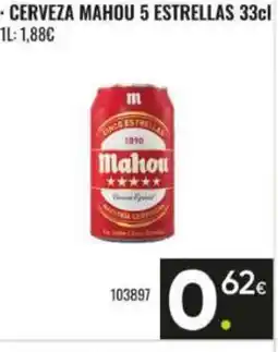 Family Cash MAHOU 5 ESTRELLAS Cerveza oferta
