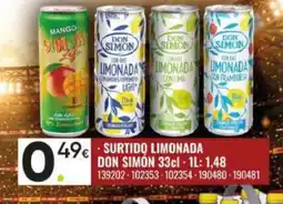 Family Cash DON SIMÓN Surtido limonada oferta