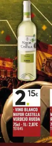 Family Cash MAYOR CASTILLA Vino blanco verdejo rueda oferta