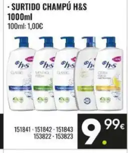 Family Cash H&S Surtido champú oferta