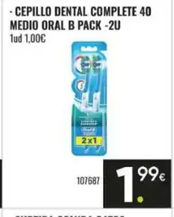 Family Cash ORAL B Cepillo dental complete 40 medio oferta