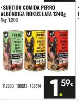 Family Cash Surtido comida perro albóndiga rokus lata oferta