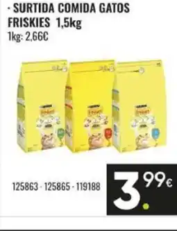 Family Cash FRISKIES Surtida comida gatos oferta