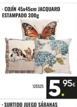 Family Cash Cojín jacquard estampado oferta