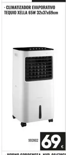 Family Cash Climatizador evaporativo tequio xella 65w oferta