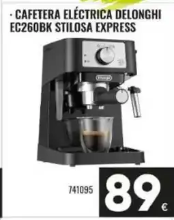 Family Cash Cafetera eléctrica delonghi ec260bk stilosa express oferta