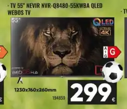Family Cash Tv 55" nevir nvr-q8480-55kwba qled oferta
