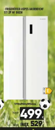 Family Cash Frigorífico aspes aa18901enf 177 2p nf oferta