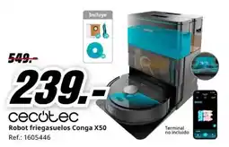 MediaMarkt CECOTEC Robot friegasuelos Conga X50 oferta