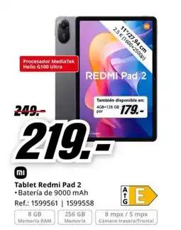 MediaMarkt Tablet Redmi Pad 2 oferta