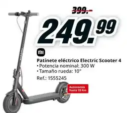 MediaMarkt Patinete eléctrico Electric Scooter 4 oferta