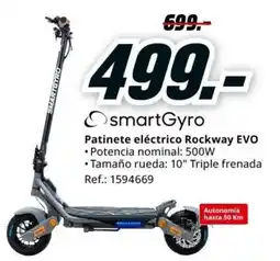 MediaMarkt SMARTGYRO Patinete eléctrico Rockway EVO oferta