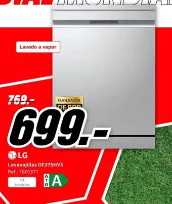MediaMarkt LG Lavavajillas DF375HVS oferta
