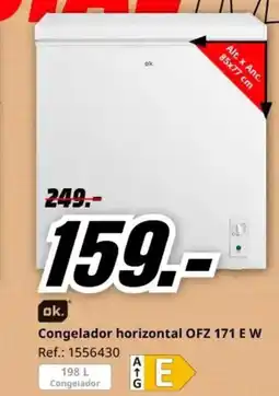 MediaMarkt Congelador horizontal OFZ 171 E W oferta