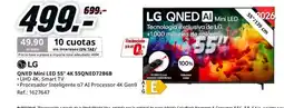 MediaMarkt LG QNED Mini LED 55" 4K 55QNED72B6B oferta