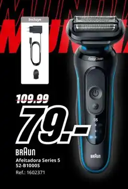 MediaMarkt BRAUN Afeitadora Series 5 52-B1000S oferta