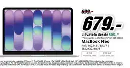 MediaMarkt MacBook Neo oferta