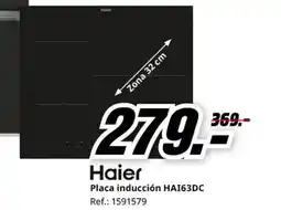 MediaMarkt HAIER Placa inducción HAI63DC oferta