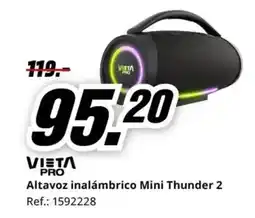 MediaMarkt VIETA PRO Altavoz inalámbrico Mini Thunder 2 oferta