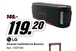 MediaMarkt LG Altavoz inalámbrico Bounce oferta