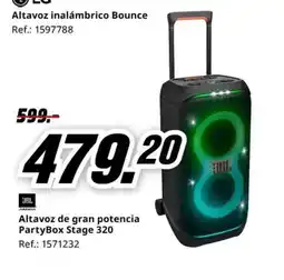 MediaMarkt JBL Altavoz de gran potencia PartyBox Stage 320 oferta
