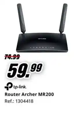 MediaMarkt TP-LINK Router Archer MR200 oferta