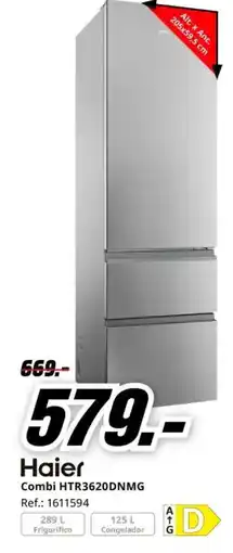 MediaMarkt HAIER Combi HTR3620DNMG oferta