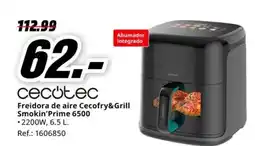 MediaMarkt CECOTEC Freidora de aire Cecofry&Grill Smokin'Prime 6500 oferta