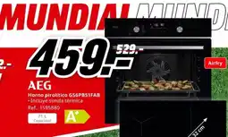 MediaMarkt AEG Horno pirolítico GS6PB51FAB oferta