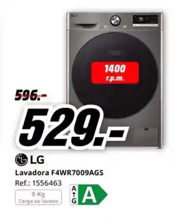 MediaMarkt LG Lavadora F4WR7009AGS oferta