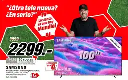 MediaMarkt SAMSUNG Neo QLED 100" 4K TQ100QN80FAUXXC oferta